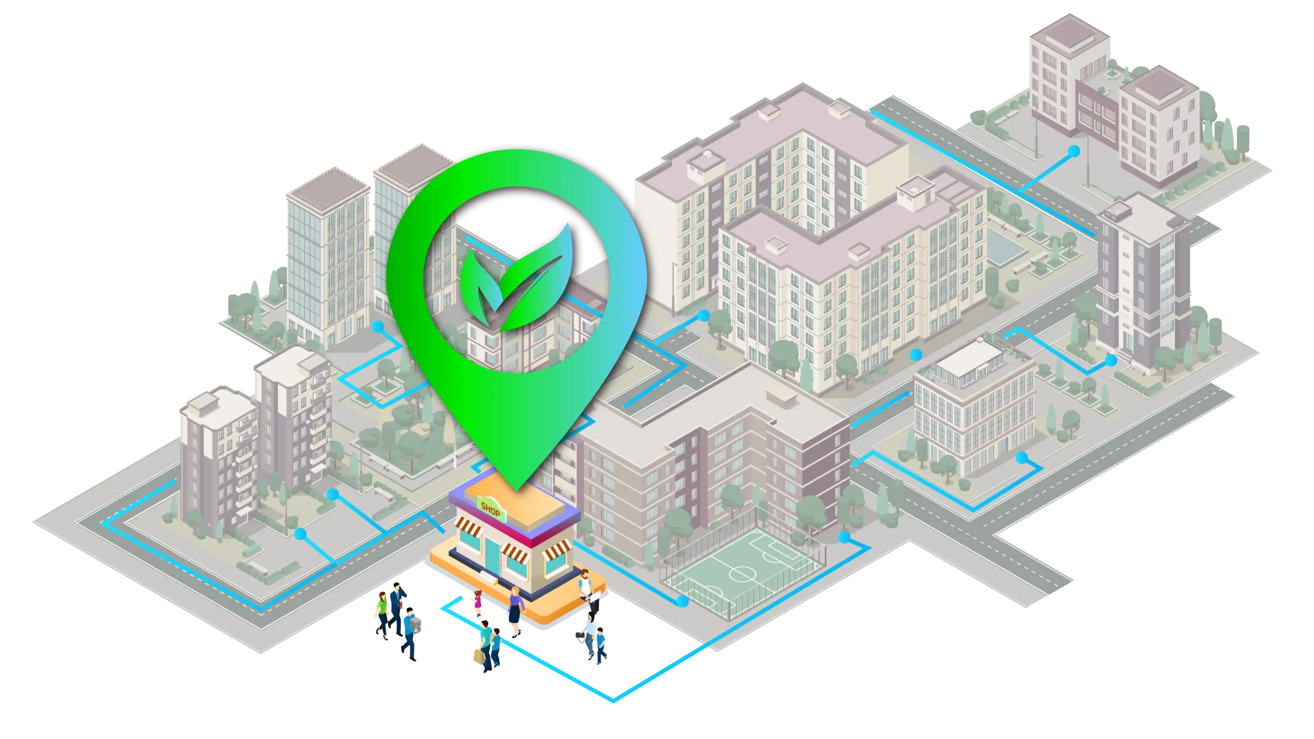 Punto di riferimento Verde Retail